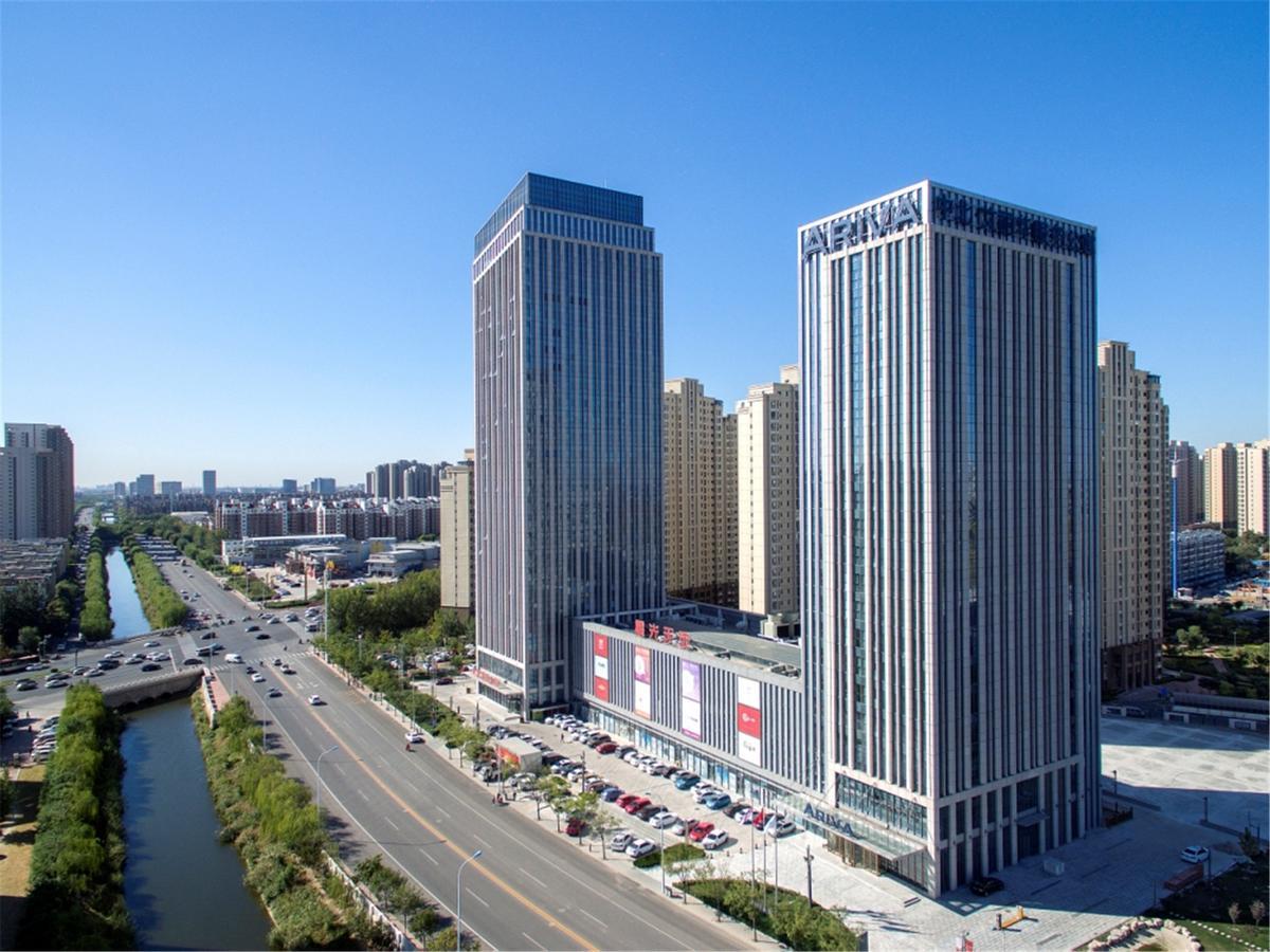 Ariva Tianjin Zhongbei Hotel & Serviced Apartment Exterior foto